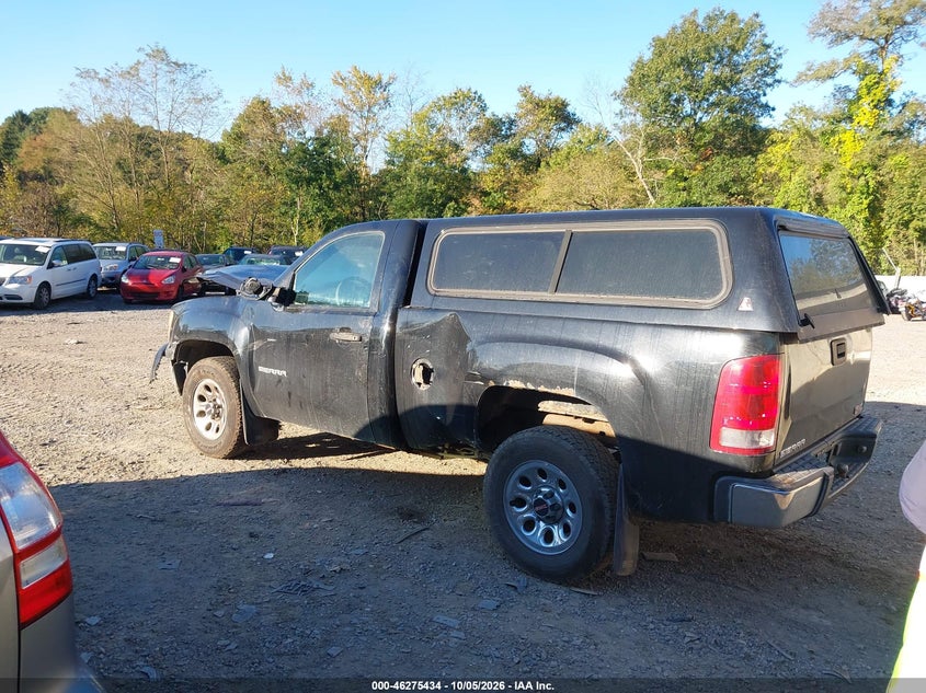 Vin: 1gtpctex6az267105, lot: 46775551, gmc sierra 1500 work truck 20103