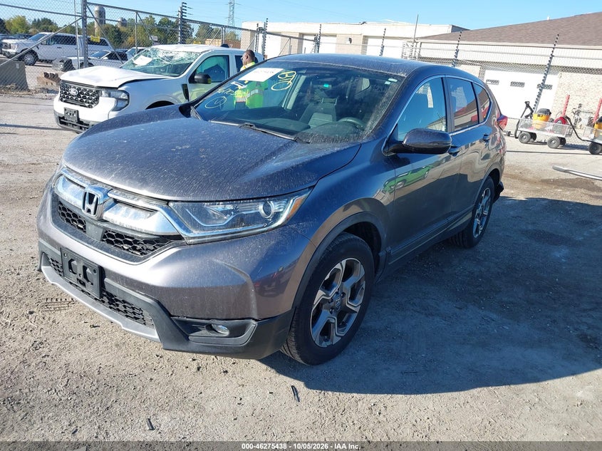 2019 Honda Cr-V Ex, Удар сзади, IAAI, VIN JHLRW2H51KX002564 — фото 2
