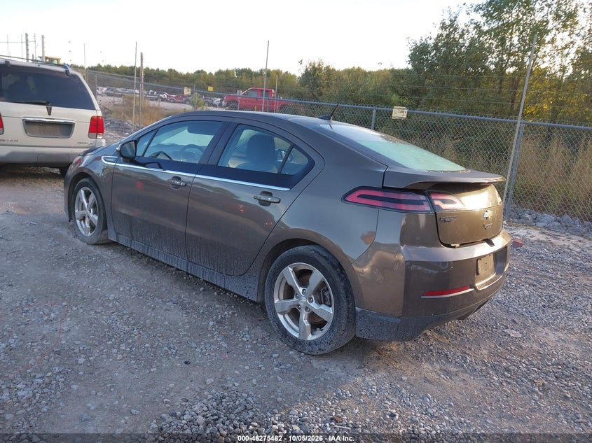 Vin: 1g1ra6e43eu113565, lot: 46775599, chevrolet volt 20143