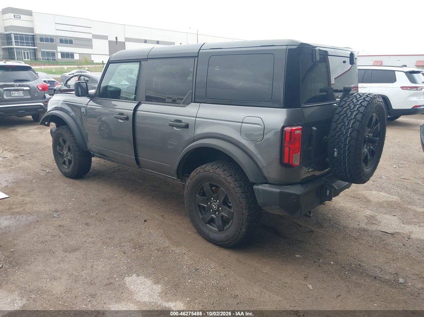 Vin: 1fmde7bhxsla71797, lot: 46775603, ford bronco big bend 20253