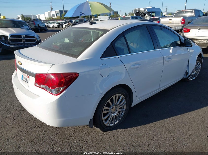 Vin: 1g1pj5sc6c7121197, lot: 46775622, chevrolet cruze eco 20124