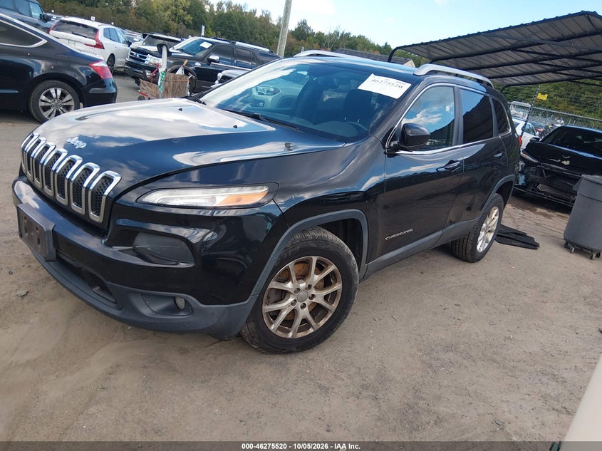 Vin: 1c4pjmcb0ew294262, lot: 46775637, jeep cherokee latitude 20142