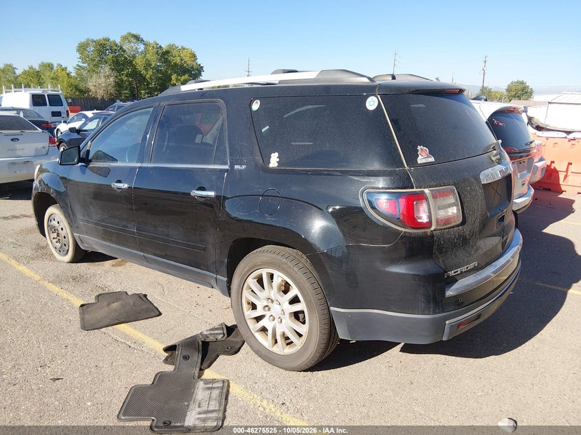 Vin: 1gkkvrkd2gj173252, lot: 46775642, gmc acadia slt-1 20163