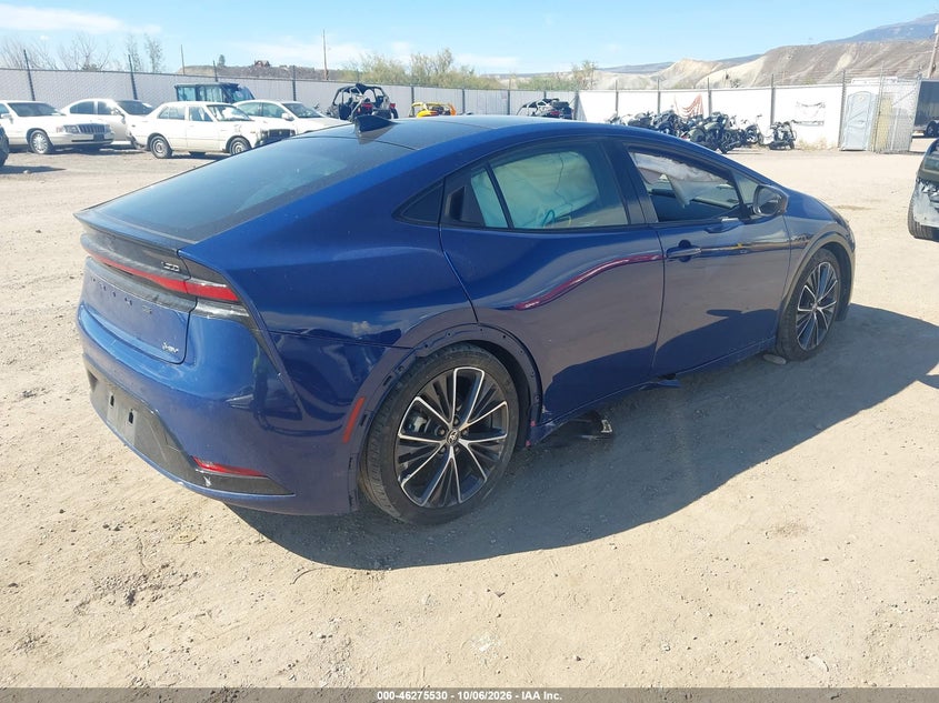 Vin: jtdacaauxr3017323, lot: 46775647, toyota prius limited 20244
