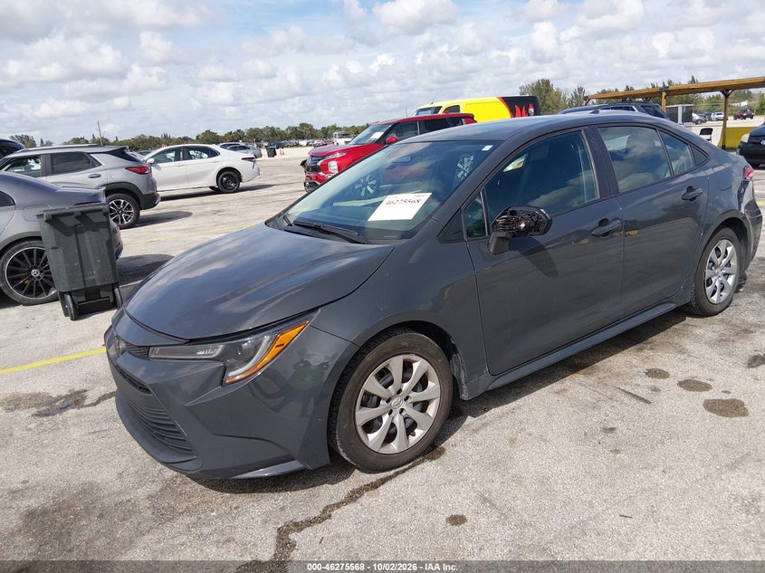 Vin: 5yfb4mde9rp126418, lot: 46775685, toyota corolla le 20242