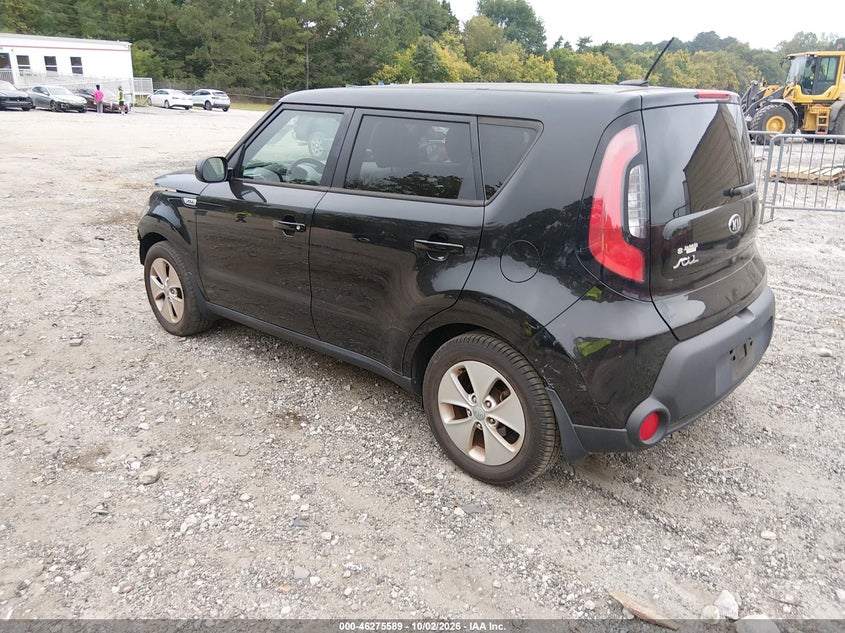 Vin: kndjn2a28f7799219, lot: 46775706, kia soul 20153