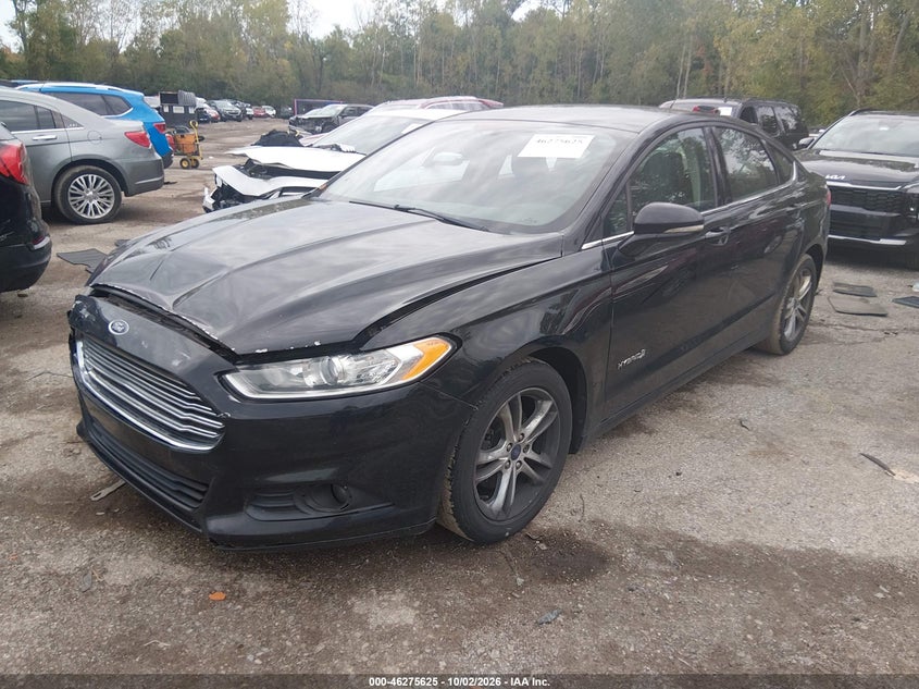 Vin: 3fa6p0lu4gr308468, lot: 46775742, ford fusion hybrid se 20162