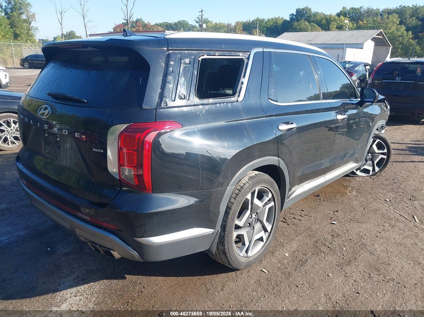 Vin: km8r5dge8pu522276, lot: 46775776, hyundai palisade limited 20234