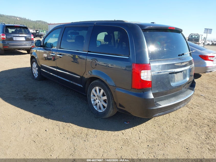 Vin: 2c4rc1bg0er454907, lot: 46775784, chrysler town & country touring 20143