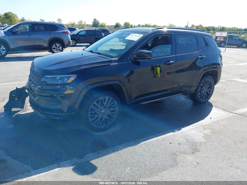 Vin: 3c4njdcb3nt115953, lot: 46775795, jeep compass high altitude 4x4 20222