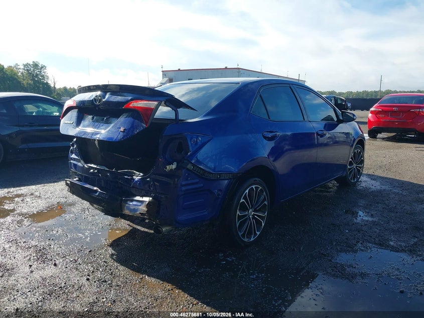 Vin: 2t1burhe1fc481375, lot: 46775798, toyota corolla s plus 20154