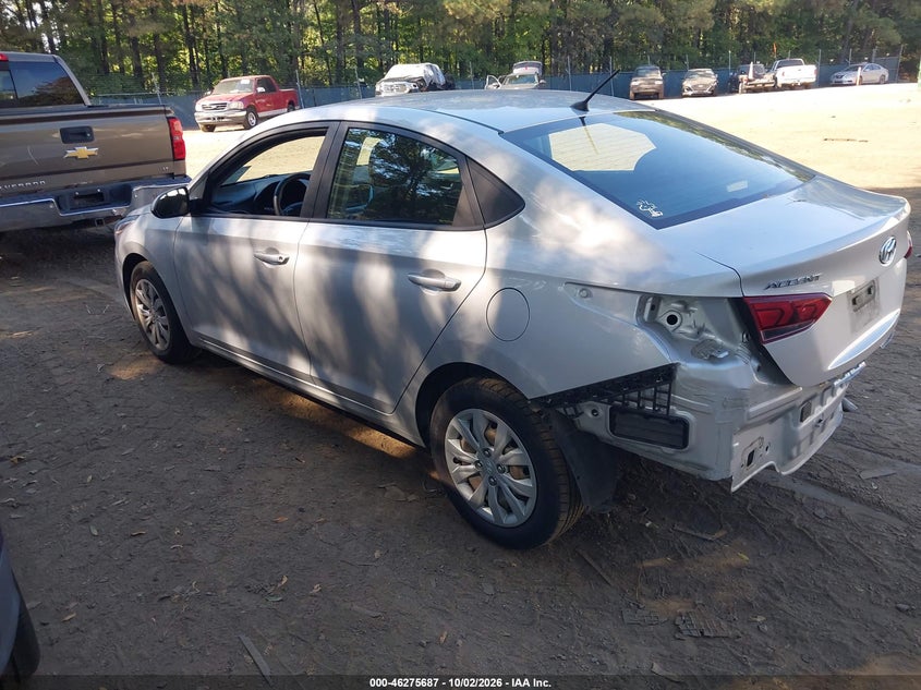 Vin: 3kpc24a68ne176326, lot: 46775804, hyundai accent se 20223