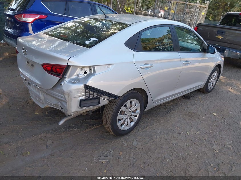 Vin: 3kpc24a68ne176326, lot: 46775804, hyundai accent se 20224