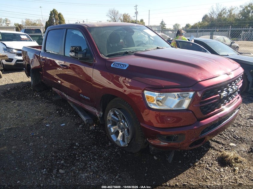 Vin: 1c6srfft0rn129673, lot: 46775806, ram 1500 big horn  4x4 5'7 box 20241
