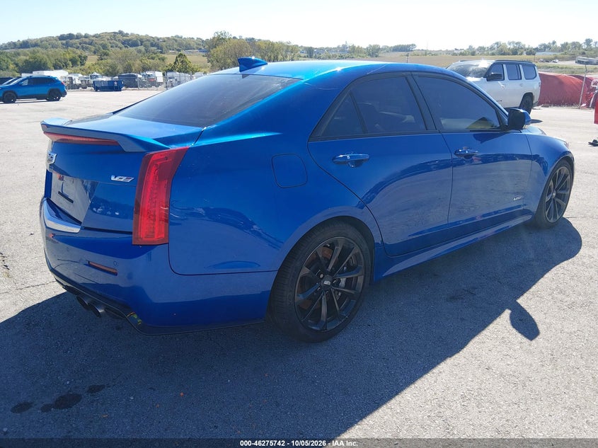 Vin: 1g6an5ry9h0125055, lot: 46775858, cadillac ats-v 20174