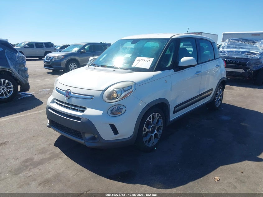 Vin: zfbcfadh3ez010528, lot: 46775859, fiat 500l trekking 20142
