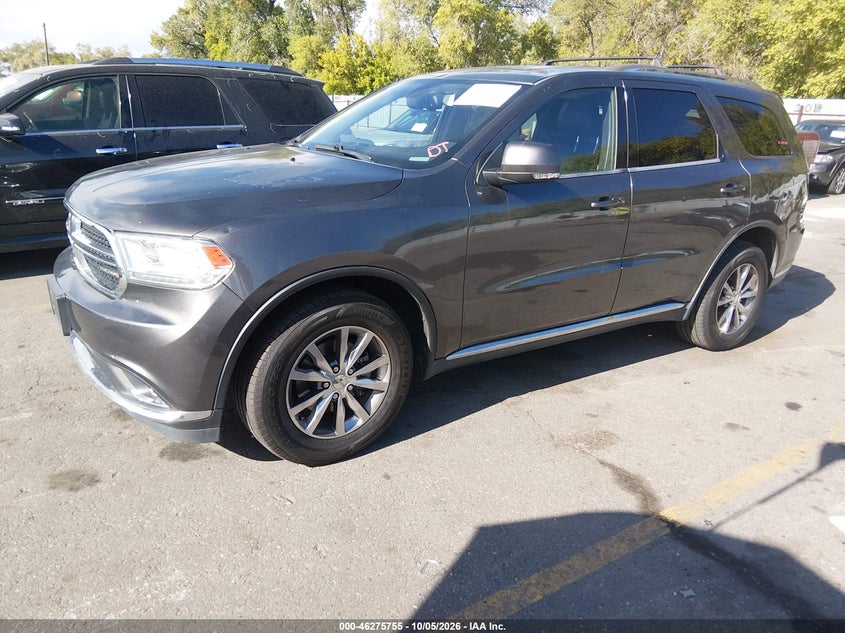 Vin: 1c4rdjdg4ec976538, lot: 46775872, dodge durango limited 20142