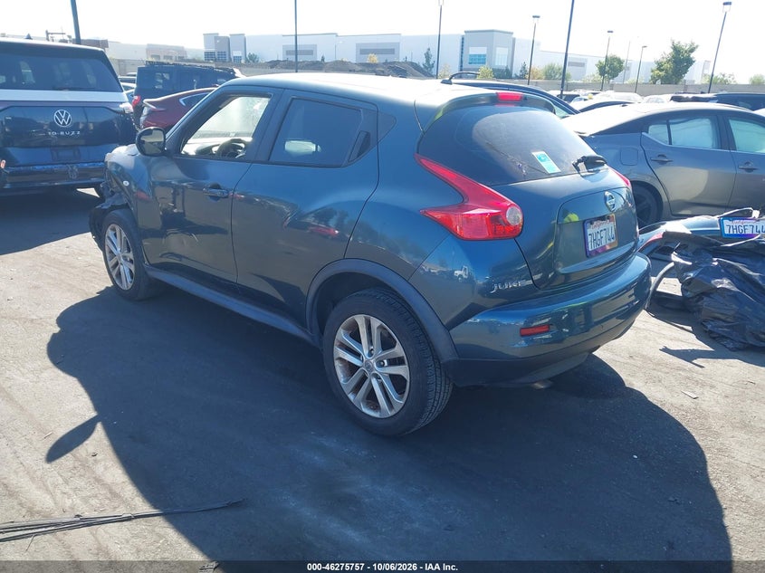 Vin: jn8af5mr3et452723, lot: 46775874, nissan juke s 20143