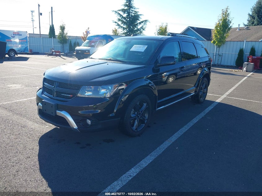 Vin: 3c4pddgg7kt771395, lot: 46775894, dodge journey crossroad awd 20192