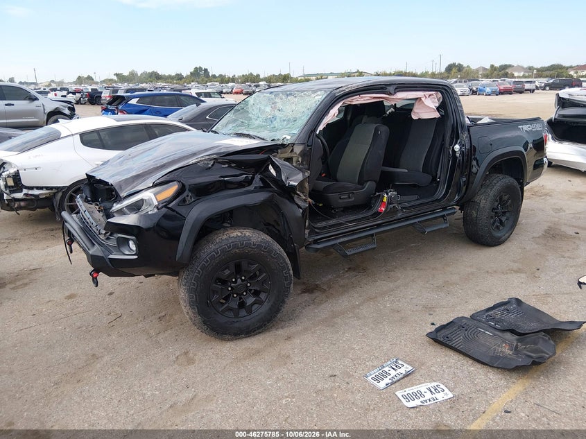 Vin: 5tfcz5an9mx255172, lot: 46775902, toyota tacoma trd off-road 20212