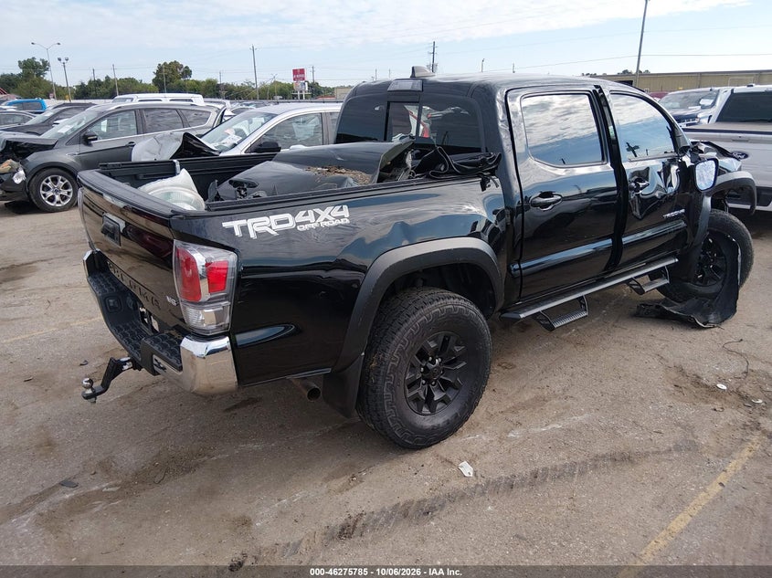 Vin: 5tfcz5an9mx255172, lot: 46775902, toyota tacoma trd off-road 20214