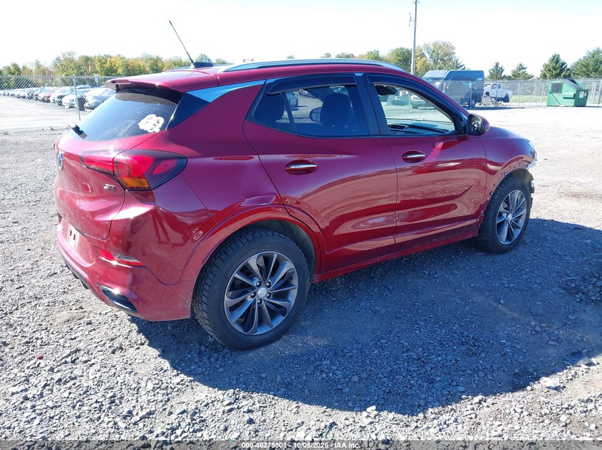 Vin: kl4mmesl7mb141419, lot: 46775918, buick encore gx awd select 20214