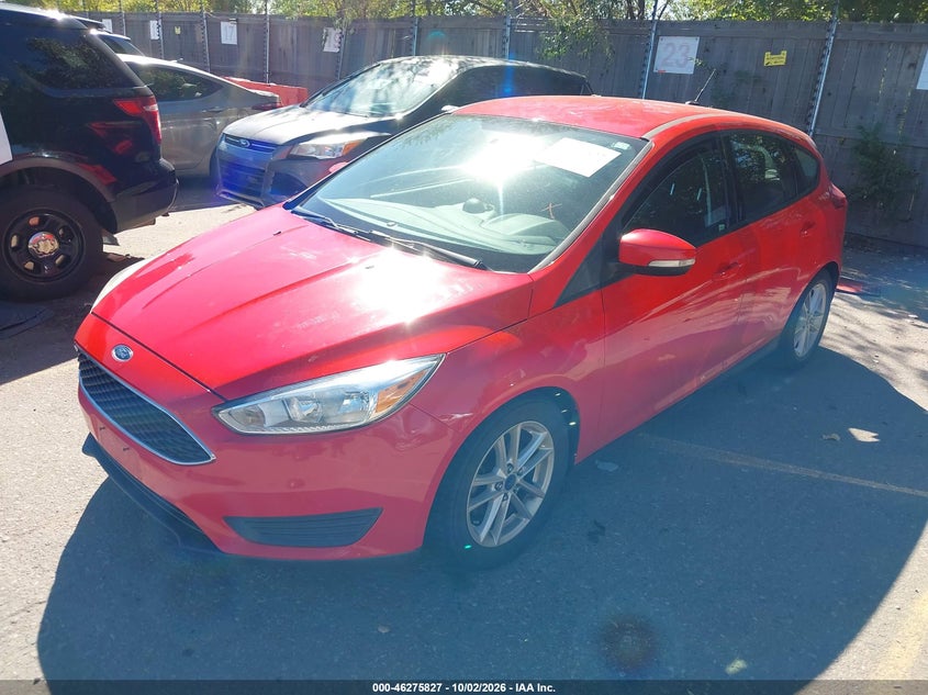 Vin: 1fadp3k26gl405341, lot: 46775944, ford focus se 20162