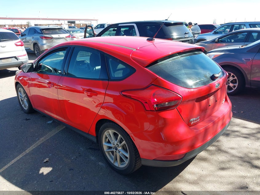 Vin: 1fadp3k26gl405341, lot: 46775944, ford focus se 20163