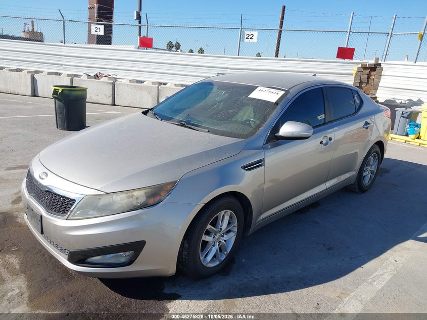 2013 Kia Optima Lx, Theft Recovery, IAAI, VIN 5XXGM4A7XDG194580 — photo 2