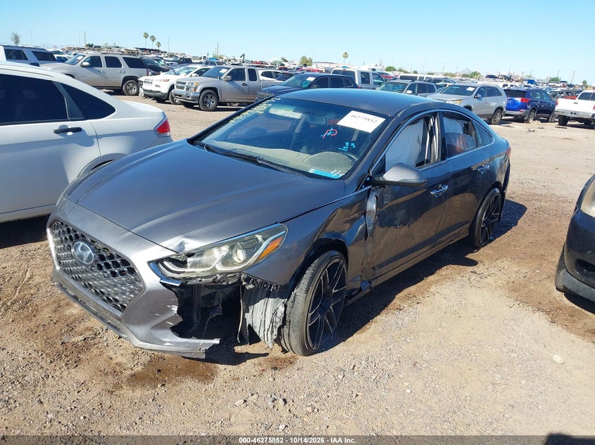 Vin: 5npe34af2kh780192, lot: 46775969, hyundai sonata sel 20192
