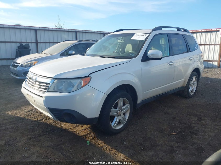 SUBARU FORESTER 2009 VIN JF2SH63659H789458