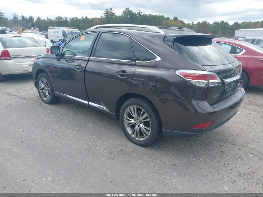Vin: jtjbc1ba7d2056486, lot: 46776003, lexus rx 450h 20133