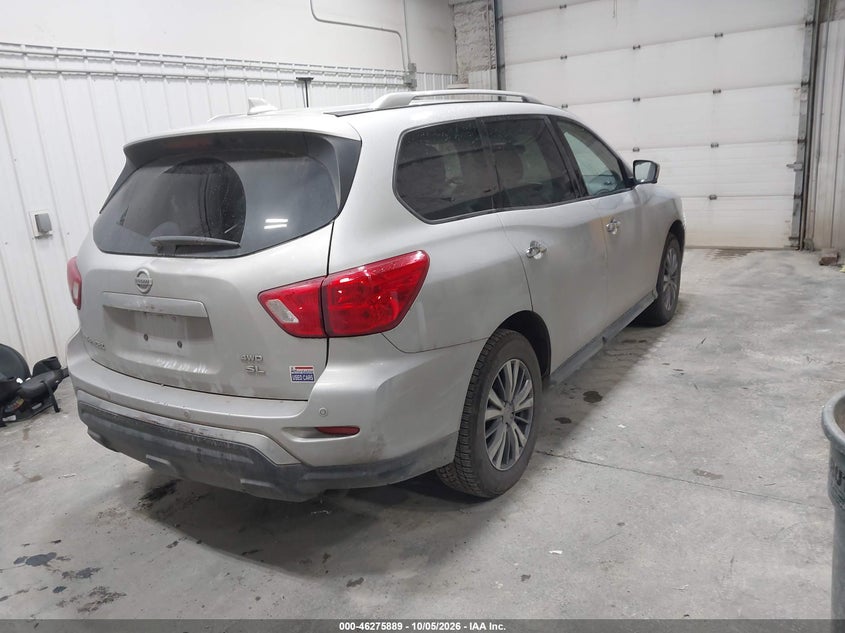 Vin: 5n1dr2cm3lc606019, lot: 46776006, nissan pathfinder sl 4wd 20204