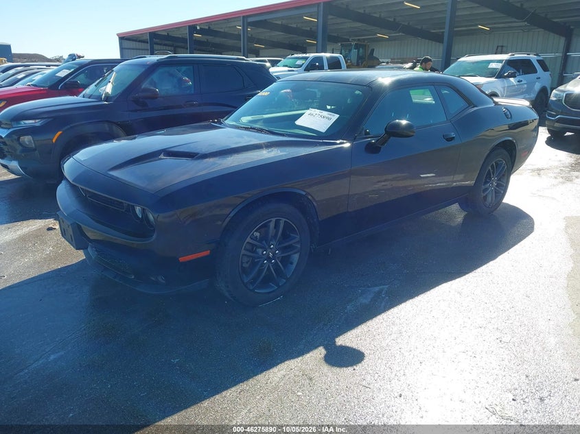 Vin: 2c3cdzgg6kh633047, lot: 46776007, dodge challenger sxt awd 20192