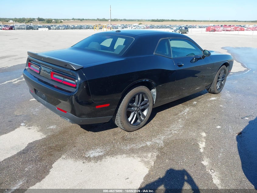 Vin: 2c3cdzgg6kh633047, lot: 46776007, dodge challenger sxt awd 20194