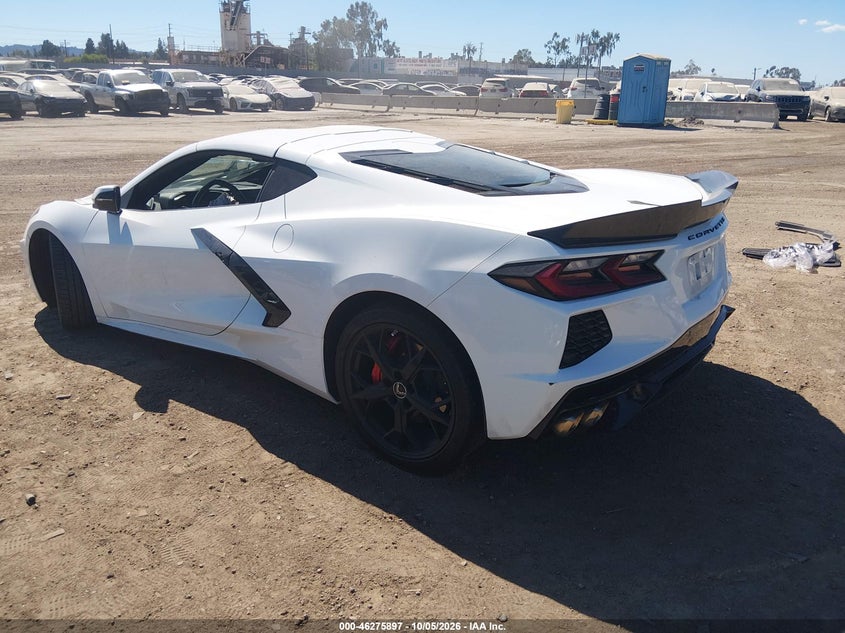 Vin: 1g1ya2d45n5117133, lot: 46776014, chevrolet corvette stingray rwd  1lt 20223