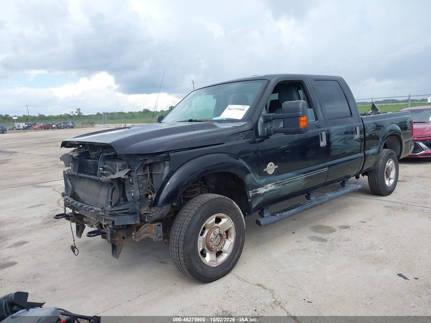 Vin: 1ft7w2bt7bed07509, lot: 46776017, ford f-250 xlt 20112