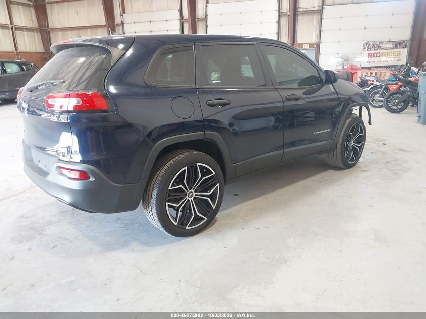 Vin: 1c4pjmab0ew278579, lot: 46776019, jeep cherokee sport 20144