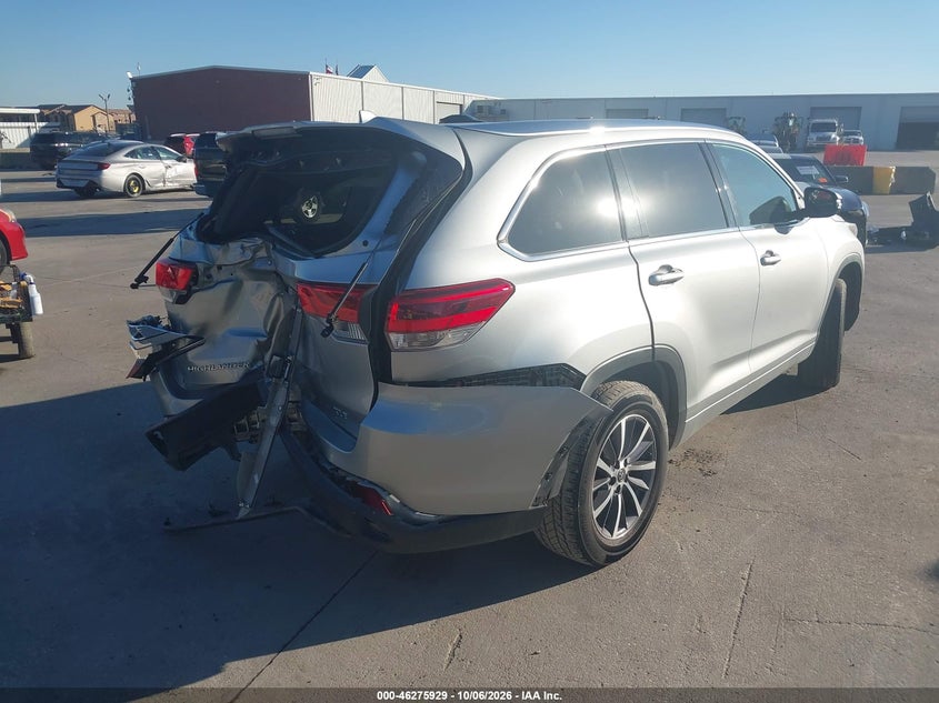 Vin: 5tdkzrfh2hs514313, lot: 46776046, toyota highlander xle 20174