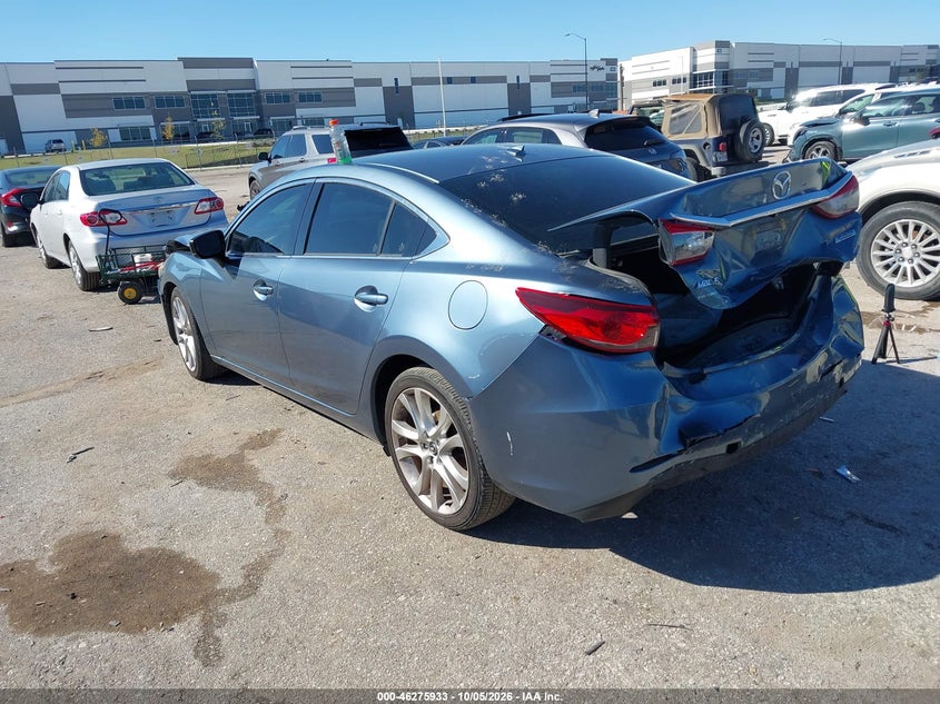 Vin: jm1gl1v5xh1150929, lot: 46776050, mazda mazda6 touring 20173
