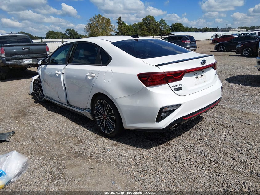 Vin: 3kpf44ac5me315419, lot: 46776059, kia forte gt 20213