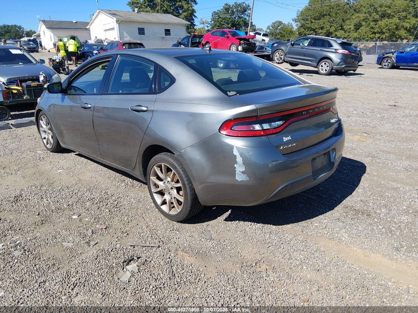 Vin: 1c3cdfba0dd270682, lot: 46776067, dodge dart sxt 20133
