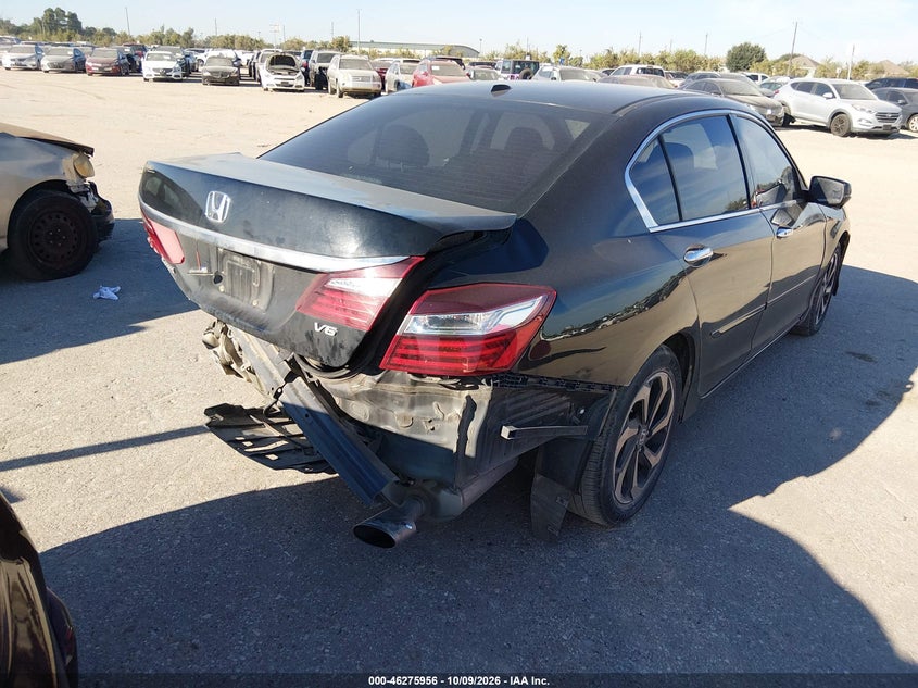 Vin: 1hgcr3f85ha007907, lot: 46776073, honda accord ex-l v6 20174