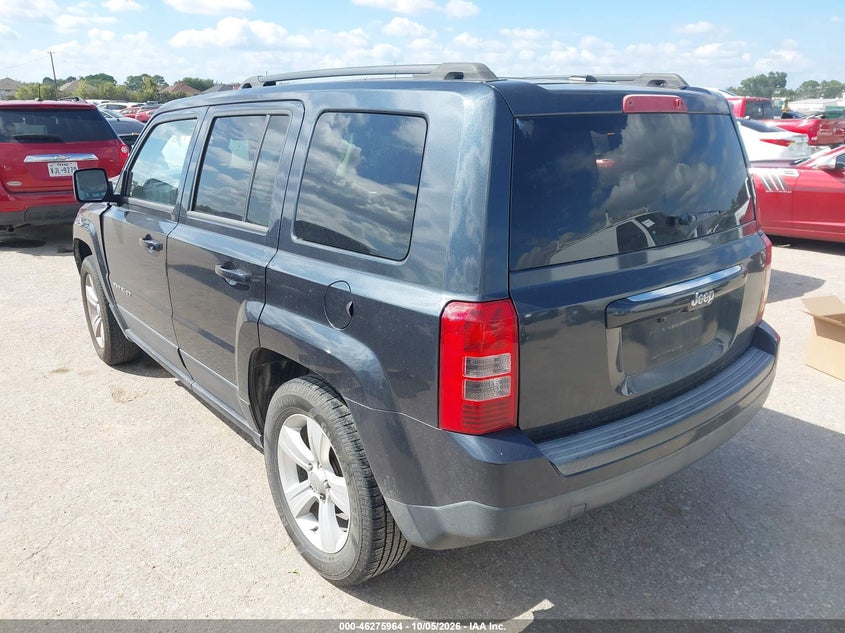 Vin: 1c4njpbb4gd507481, lot: 46776081, jeep patriot sport 20163