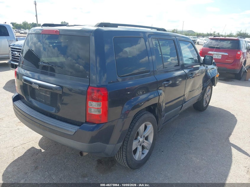 Vin: 1c4njpbb4gd507481, lot: 46776081, jeep patriot sport 20164