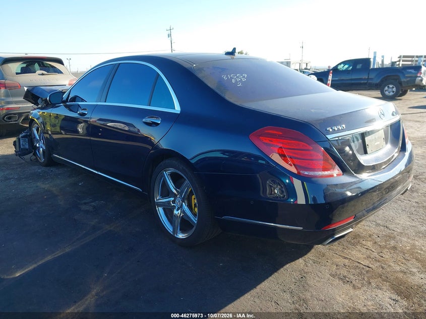 Vin: wddug8cb3ga239190, lot: 46776090, mercedes-benz s 550 20163
