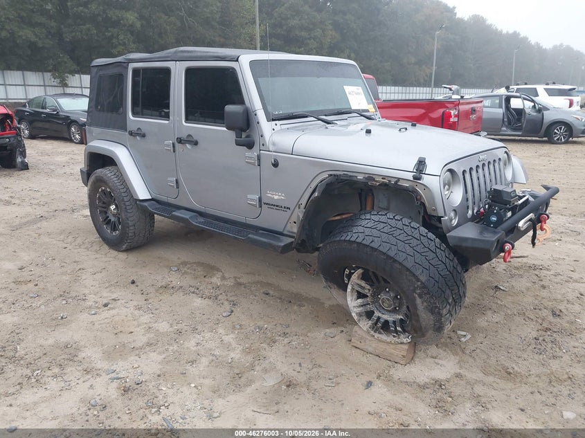 Vin: 1c4bjweg7el121323, lot: 46776120, jeep wrangler unlimited sahara 2014 img_1