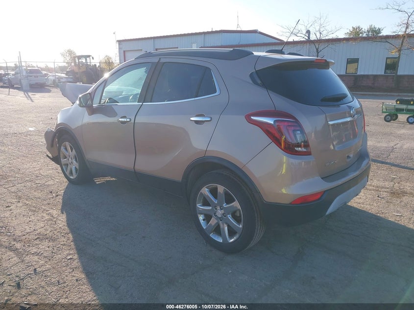 Vin: kl4cjcsbxjb542085, lot: 46776121, buick encore essence 20183