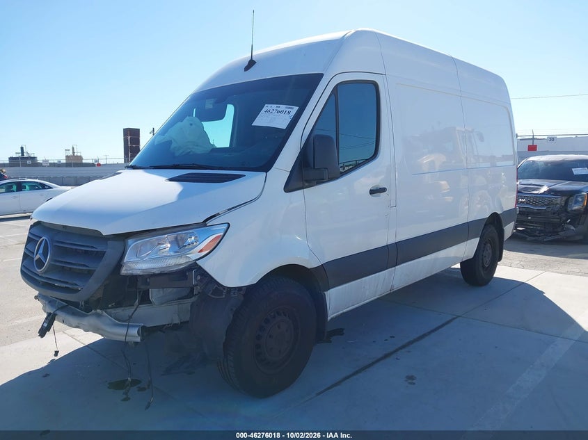 Vin: w1y4ebhy8nt119182, lot: 46776135, mercedes-benz sprinter 2500 standard roof v6 20222