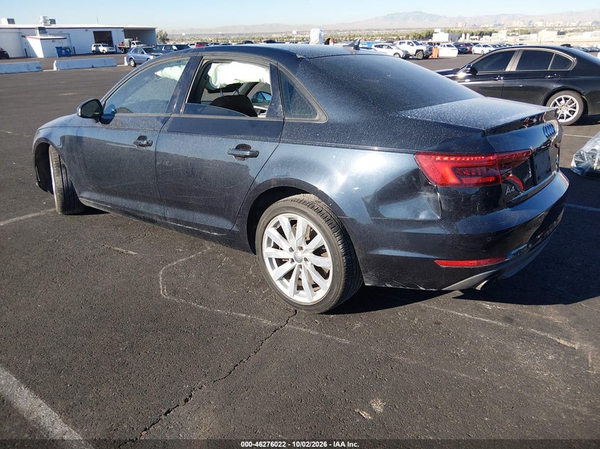 AUDI A4 2017 VIN WAUANAF40HN016927